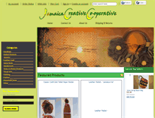Tablet Screenshot of creativejamaicans.com